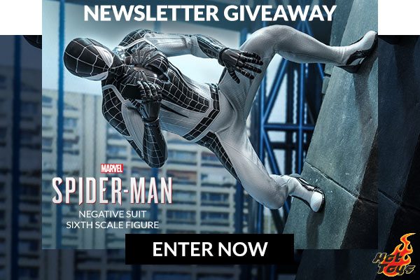 Newsletter Giveaway: Marvel's Spider-Man (Negative Zone Suit) Sixth Scale Figure by Hot Toys
