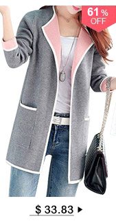 Long Sleeve Open Front Grey Cardigan