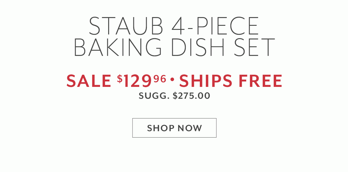 Staub 4-Piece Baking Dish Set