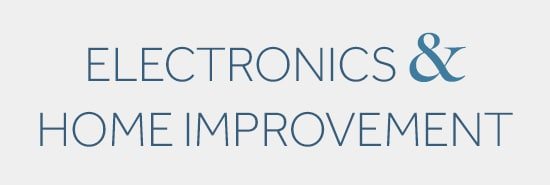 Electronics & Home Improvement