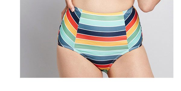 The Madison High-Waisted Bikini Bottom