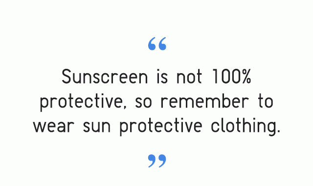 BODY - THIS FABRIC PROTECTS YOUR SKIN LIKE SUNSCREEN (EXCEPT YOU DON'T HAVE TO APPLY).