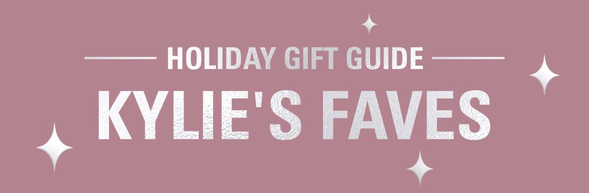 shop kylie's holiday gift guide