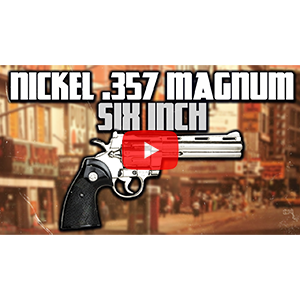 Nickel .357 Magnum Six Inch