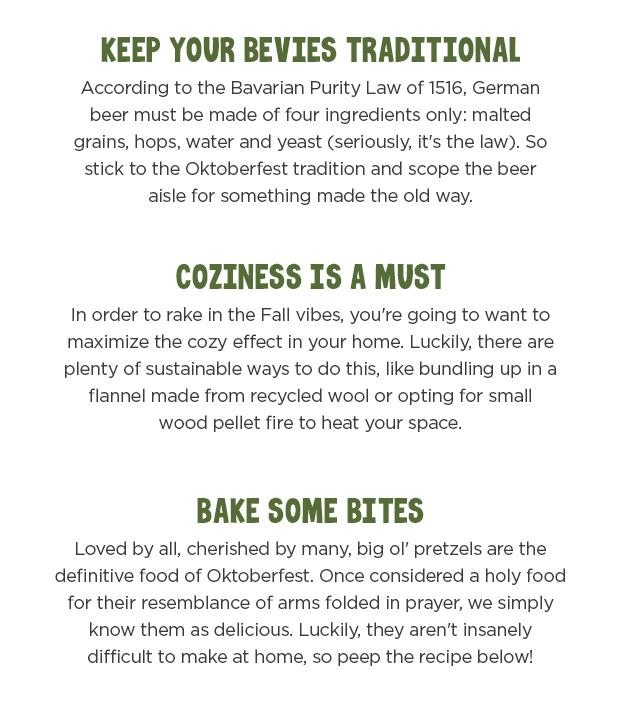 How to Celebrate Oktoberfest at Home