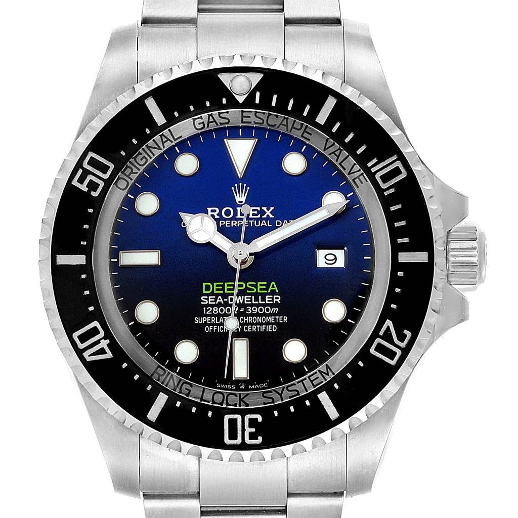 Image of Rolex Seadweller Deepsea Cameron D-Blue Steel Watch 116660 Box Card