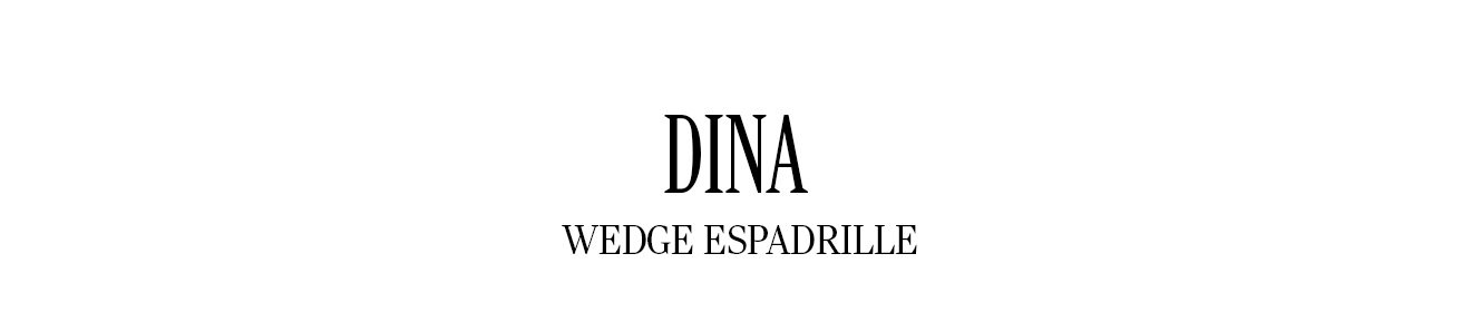 DINA WEDGE ESPADRILLE