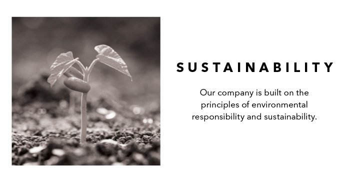 Our company is built on the principles of social responsibility and environmental stewardship.