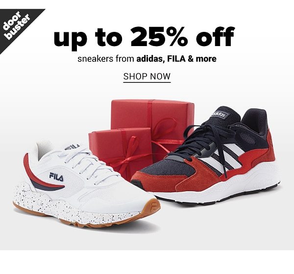 Up to 25% Off Sneakers from Adidas, FILA & more - Shop Now