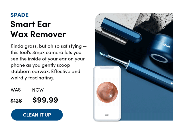 Smart Ear Wax Remover | Clean It Up 