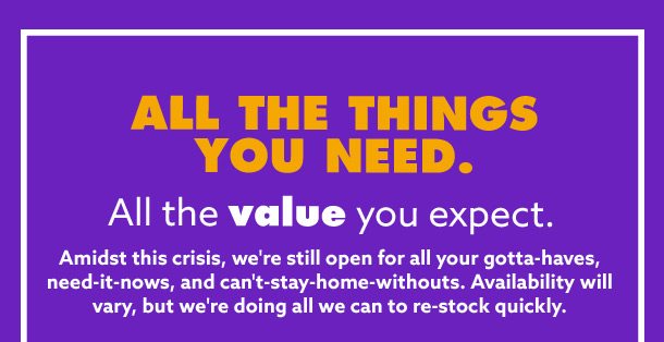 All the things you need