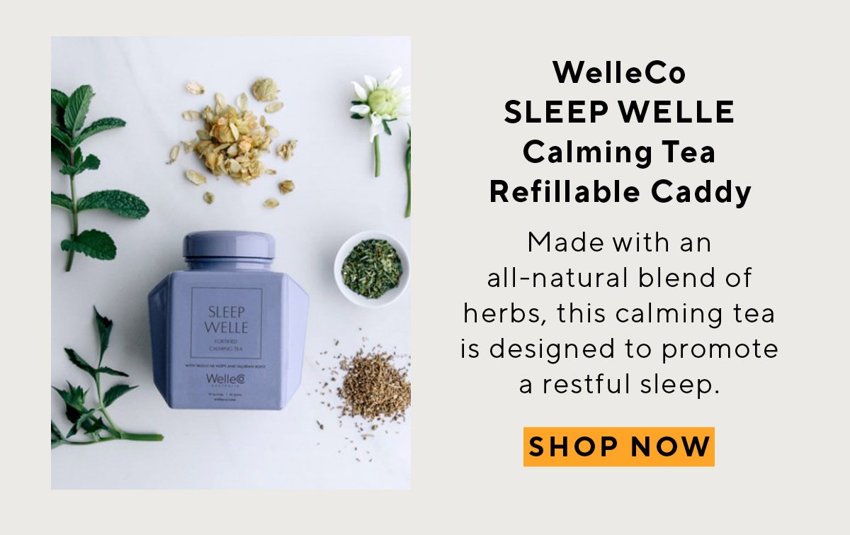 WelleCo SLEEP WELLE Calming Tea Refillable Caddy