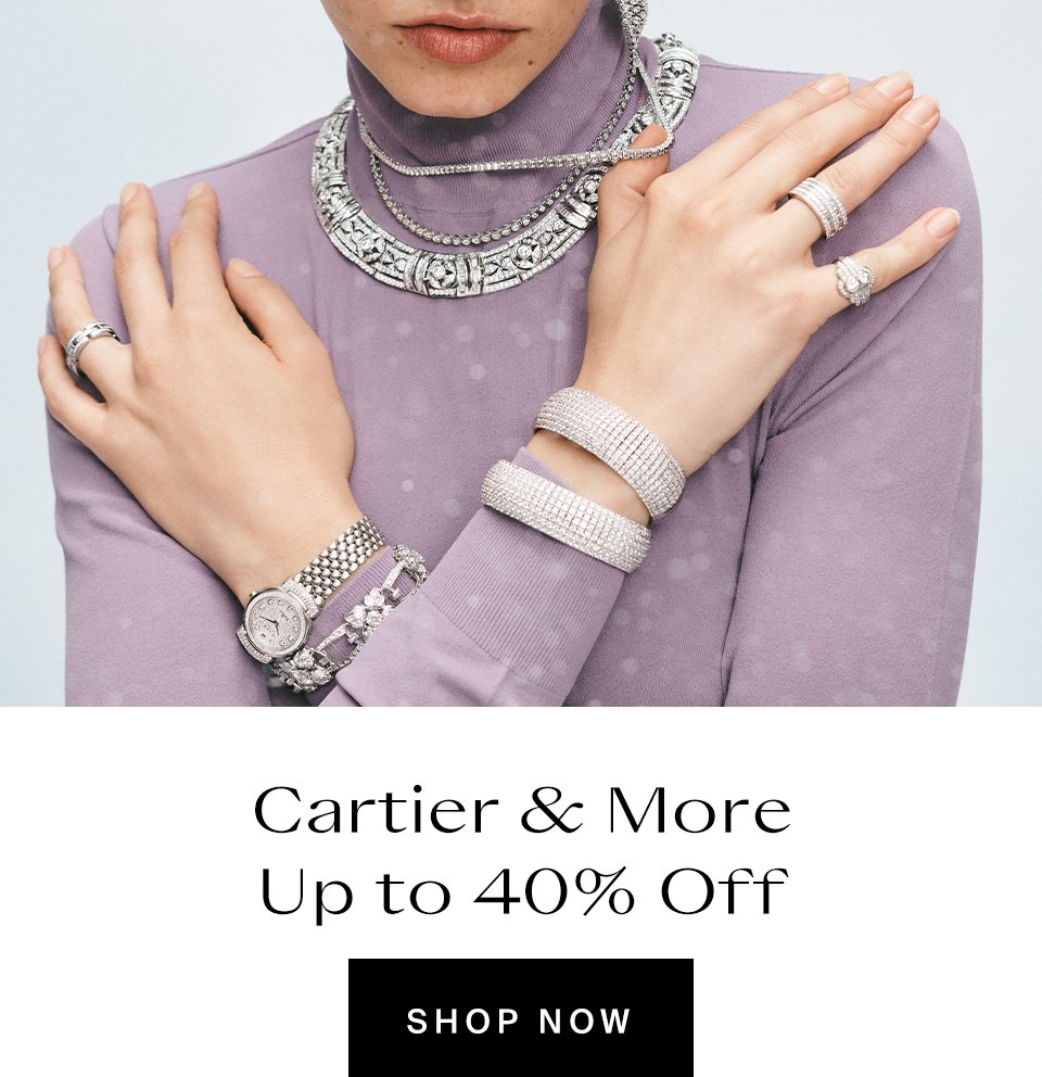 Cartier and More on Sale