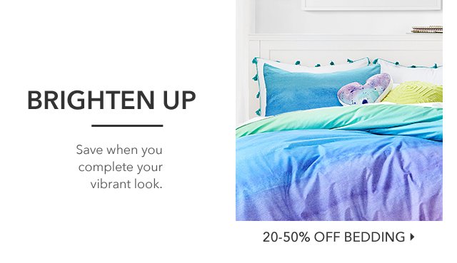 20-50% Off bedding