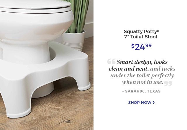 Squatty Potty(R) 7 Toilet stool $24.99 shop now