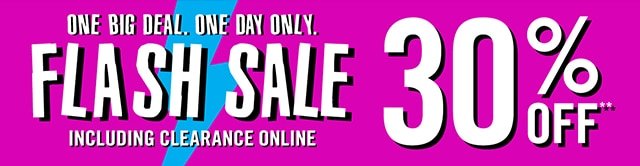 30% Off Including Clearance Online