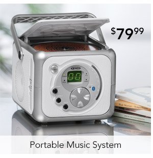 Portable Music System $79.99