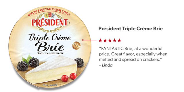 President Triple Creme Brie