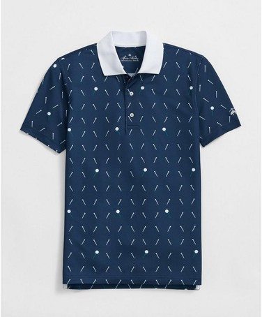 Performance Series Golf Print Polo Shirt