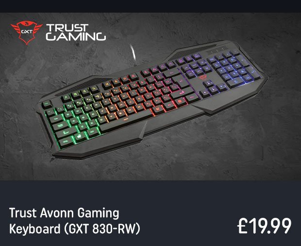 Trust Avonn Gaming Keyboard (GXT 830-RW)