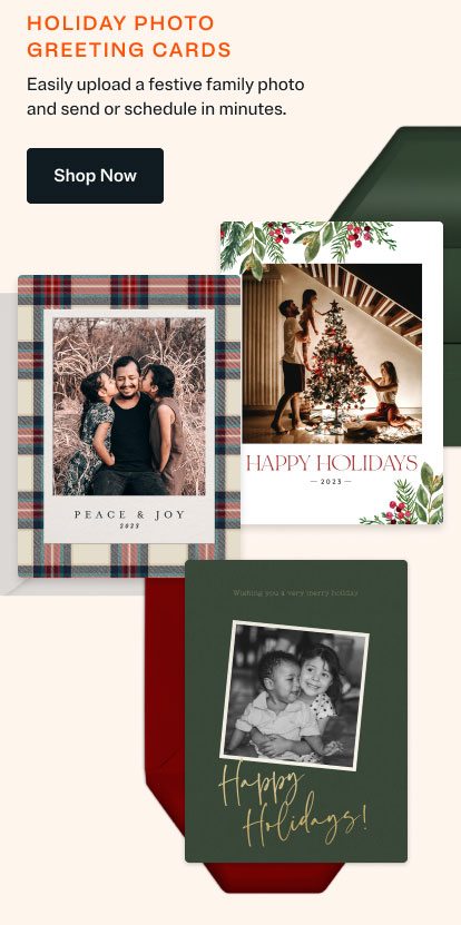 Holiday Photo Greeting Cards