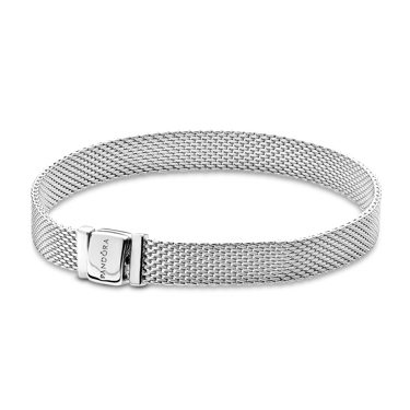 Pandora silver Reflexion Mesh Bracelet Silver