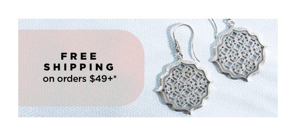 Free shipping on online orders $49+