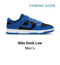 Nike Dunk Low Retro "Black/Hyper Cobalt/White" Men's