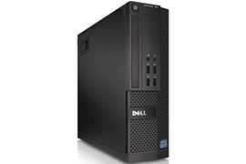 Dell Optiplex XE2 Intel Core i7-4770 Quad-core SFF Compact Win10 Pro desktop (Off Lease Refurb) w/ 8GB RAM, 240GB SSD