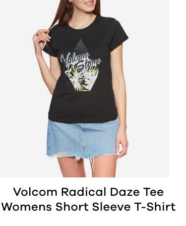 Volcom Radical Daze Tee Womens Short Sleeve T-Shirt