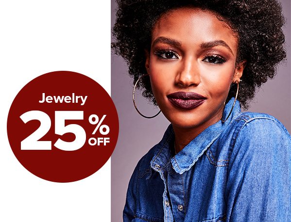 Shop Jewelry 25% Off