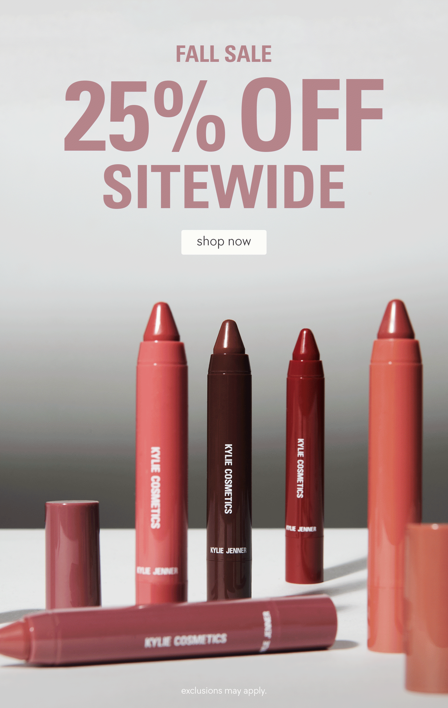 shop 25% off sitewide