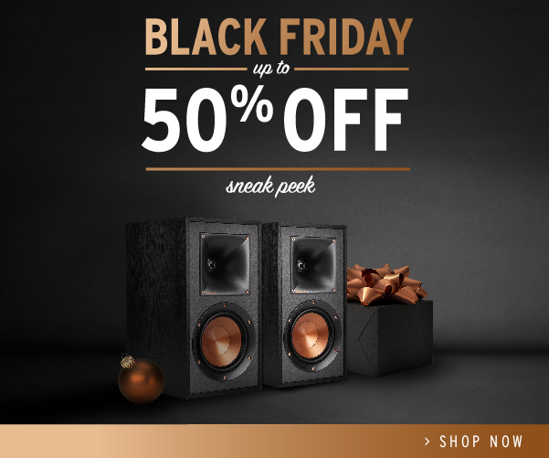 Black friday deals on klipsch sale speakers