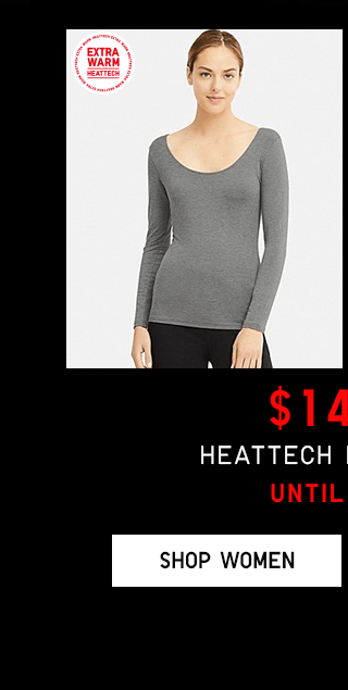 $14.90 HEATTECH EXTRA WARM - SHOP WOMEN
