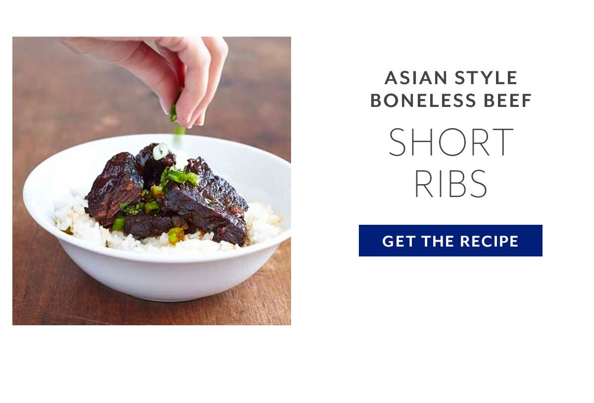 Asian Style Boneless Beef Short Ribs