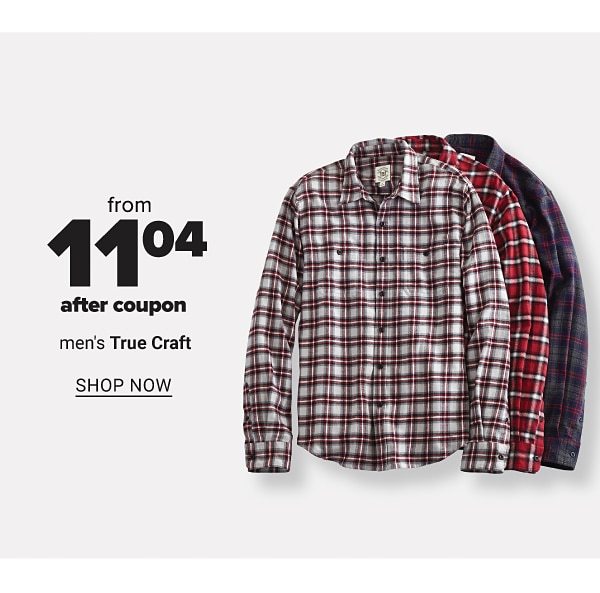 From 11.99 after coupon Men's True Craft - Shop Now