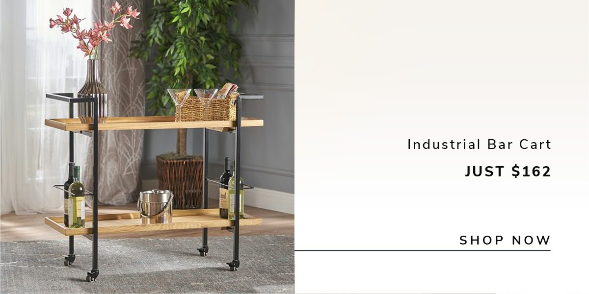 Industrial Bar Cart | SHOP NOW