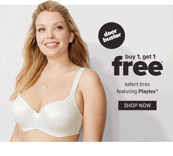 Buy 1, Get 1 Free bras featuring Playtex - Shop Now