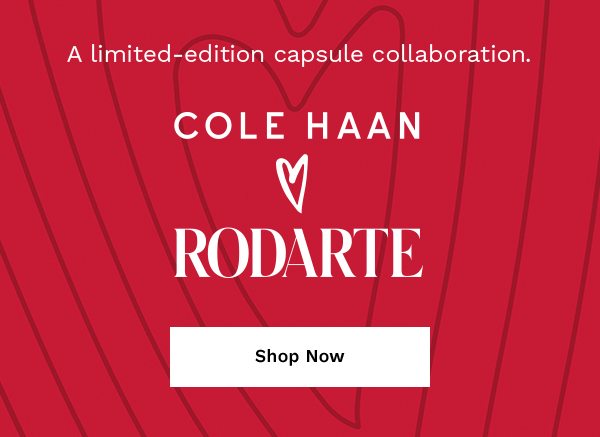 A limited-edition capsule collaboration. Cole Haan <3 Rodarte | SHOP NOW