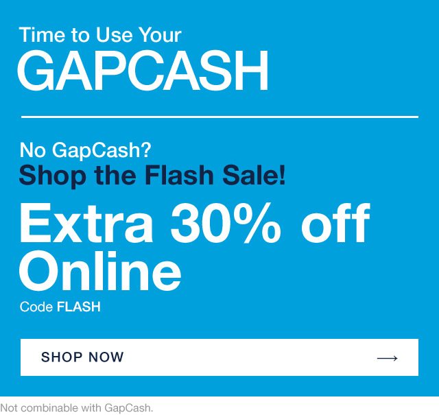 gap cash code