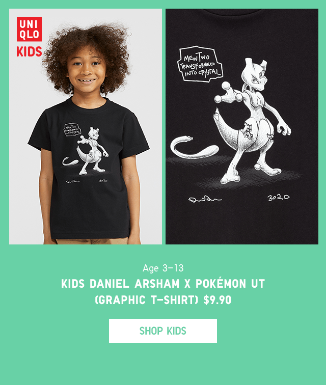 PDP3 - KIDS DANIEL ARSHAM X POKEMON UT