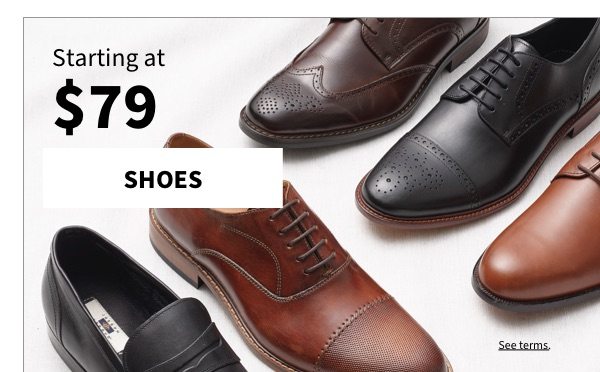 Shoes Starting at $79