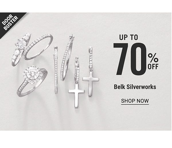 Doorbuster - Up to 70% off Belk Silverworks. Shop Now.