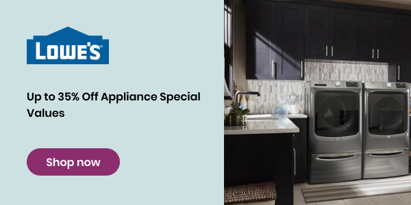 Lowes: Up to 35% Off Appliance Special Values