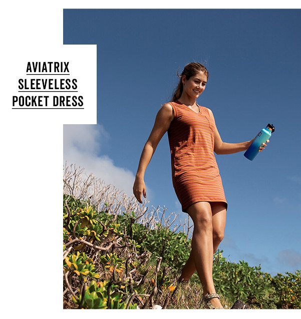 Aviatrix Sleeveless Pocket Dress >