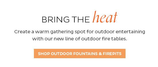 Outdoor Fountains and Firepits