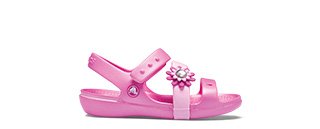 Party Pink Girls' Keeley Petal Charm Sandal