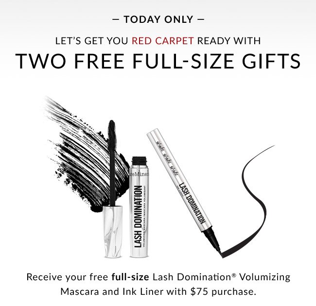 TWO FREE FULL-SIZE GIFTS