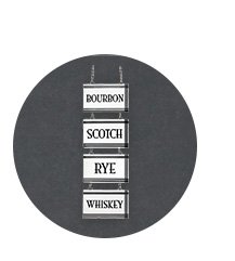 Bourbon. Rye. Scotch. Whiskey.