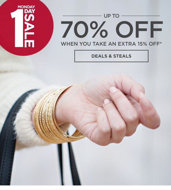 Up to 70% off!